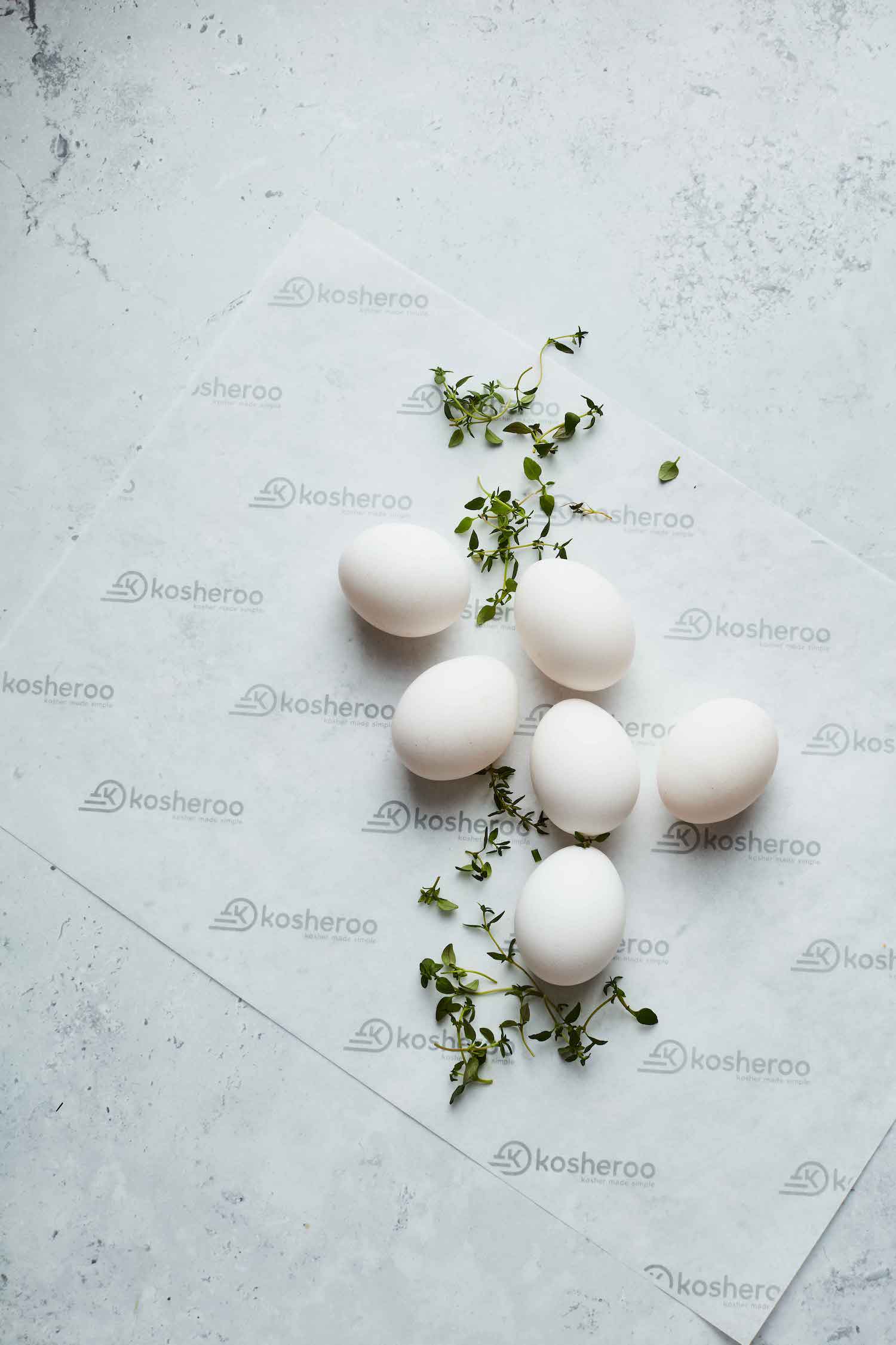 White eggs - 6